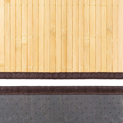 Bathroom mat bamboo different sizes