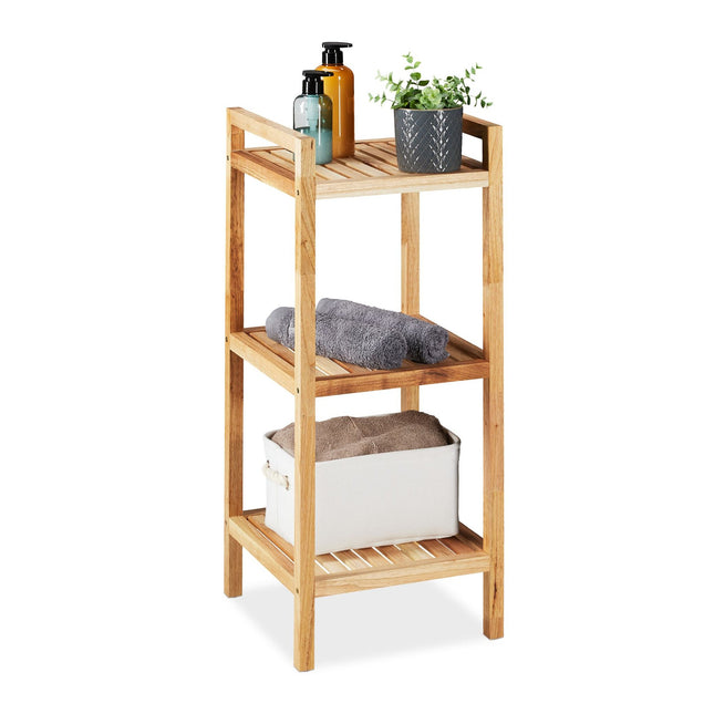Badkamerplank Walnoot 3 planken