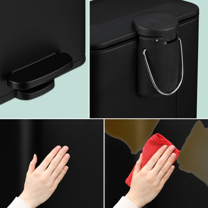 Koupelnový odpadkový koš 5 l, Softclose