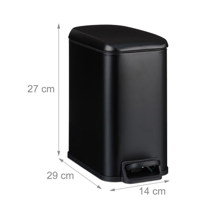 Koupelnový odpadkový koš 5 l, Softclose