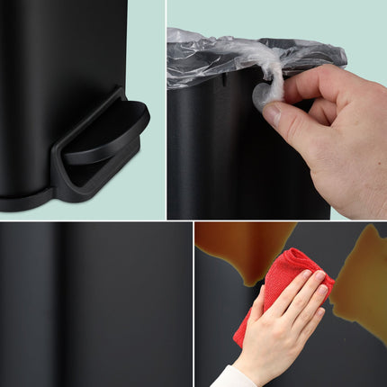 Koupelnový odpadkový koš 5 l, Softclose