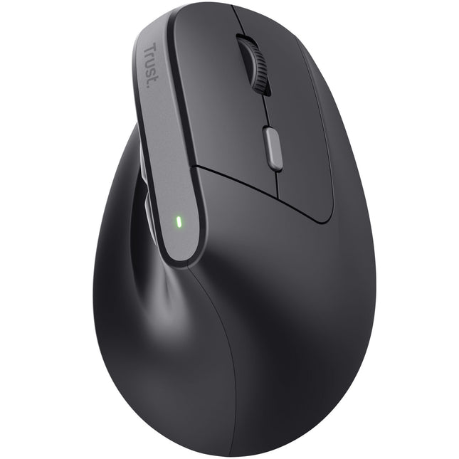 Bayo II bezdrátová ergonomická myš, černá
