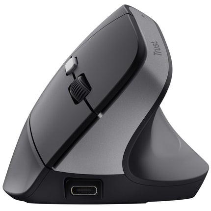 Bayo II bezdrátová ergonomická myš, černá