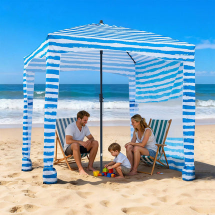 Beach Cabana 6 x 6 ft, UPF 50+, Side Wall