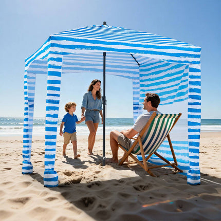 Beach Cabana 6 x 6 ft, UPF 50+, Side Wall