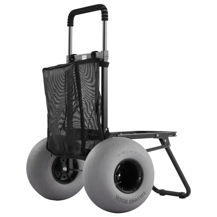 Beach Dolly Cart, 320 mm Balloon Wheels, 75 kg Load