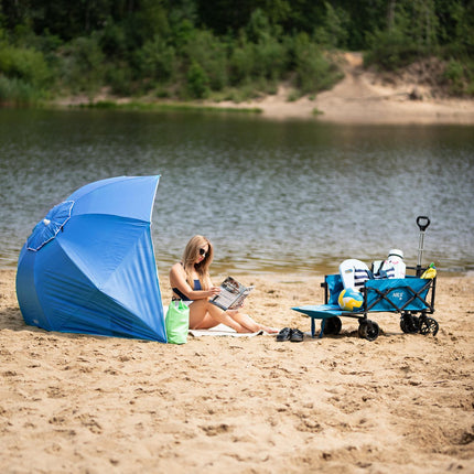 Strandparasol XL - 220 cm, UV-bescherming