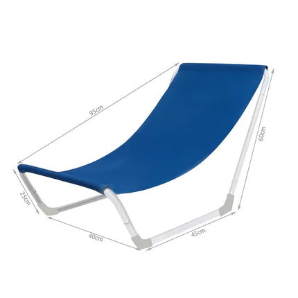 Plážové lehátko – turistické skládací 23563