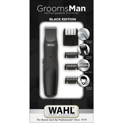 Zastřihovač vousů Groomsman BLACK EDITION