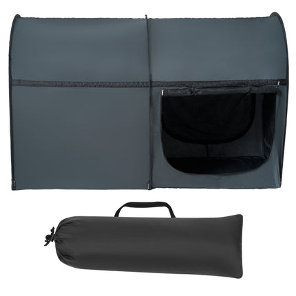 Bed Tent, 4-Door Blackout Breathable Mesh, 75x39x47 in