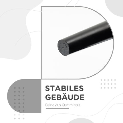 Tmavě šedá čalouněná lavice do předsíně, nosnost 130 kg, 102x36x51 cm