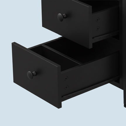 Noční stolek s USB porty a elektrickými zásuvkami