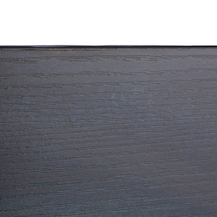 Bedside table black with drawer