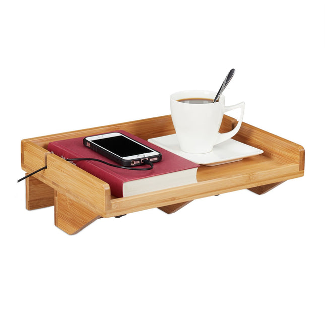 Bedside table in bamboo