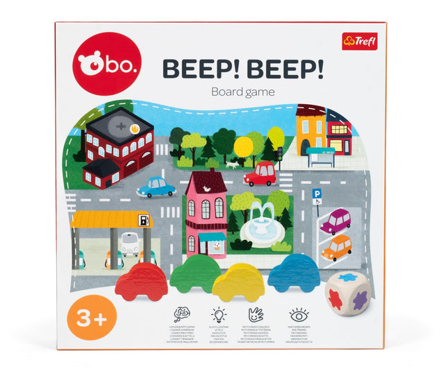 Beep! Beep! desková hra pro celou rodinu, 2-4 hráči