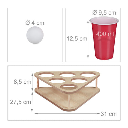 Bier-Pong-Set