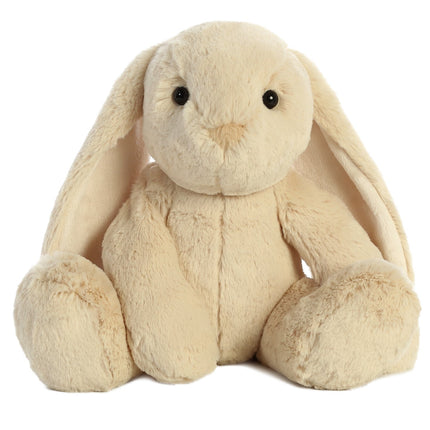 Béžový plyšový zajíček, 28 cm