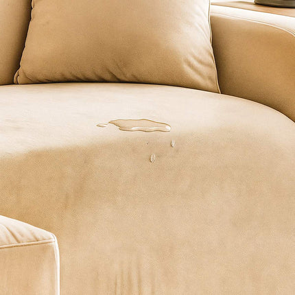 Beige Sofa Cover, 145-185cm, Stretch Fabric