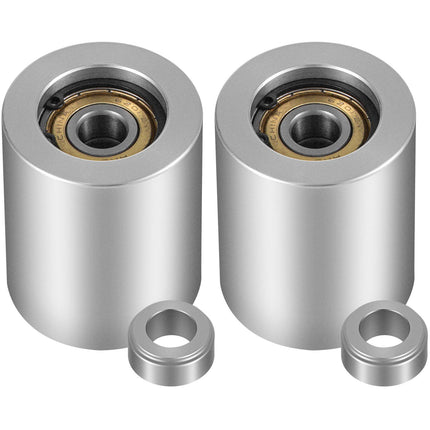 Belt Grinder Wheel Set 2x72, 5in Drive, 3in Tracking, 2in Idler