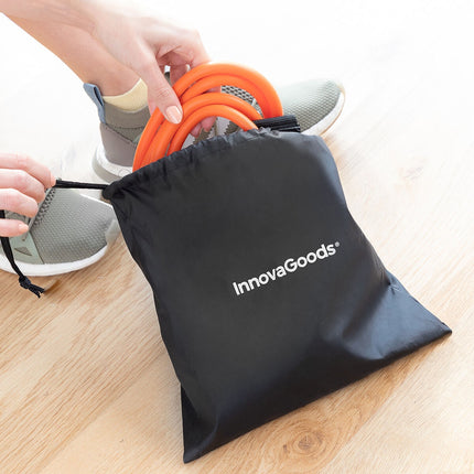 Pás s odporovými gumami na hýždě a cvičební průvodce Bootrainer InnovaGoods
