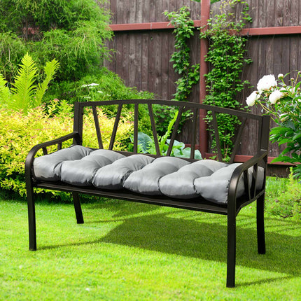 Bench Cushion, Tufted Indoor Outdoor, 52 x 19.5 x 6