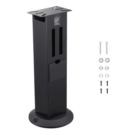 Bench Grinder Stand, Cast Iron Base, 28 x 17 cm Plate