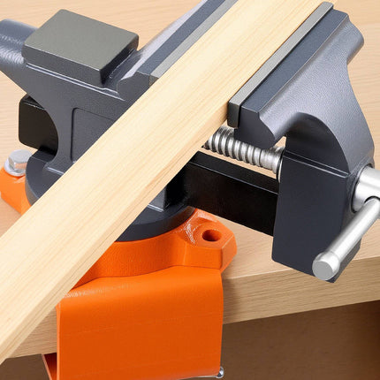 Bench Vise 4.5 Inch, 270 Swivel Base, Quick Release
