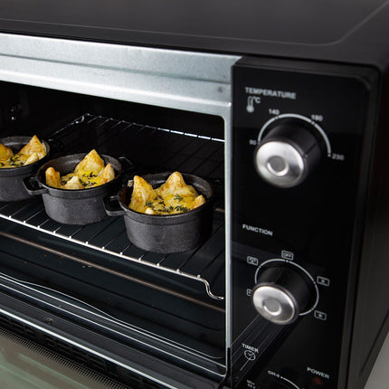Tischbackofen Umluftofen DeLuxe 112761 55l