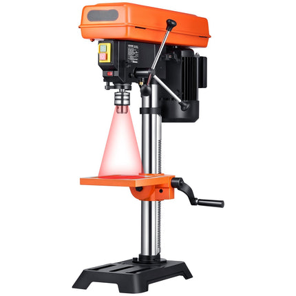 Benchtop Drill Press 254 mm, 550W, 5-Speed, Tilting Table