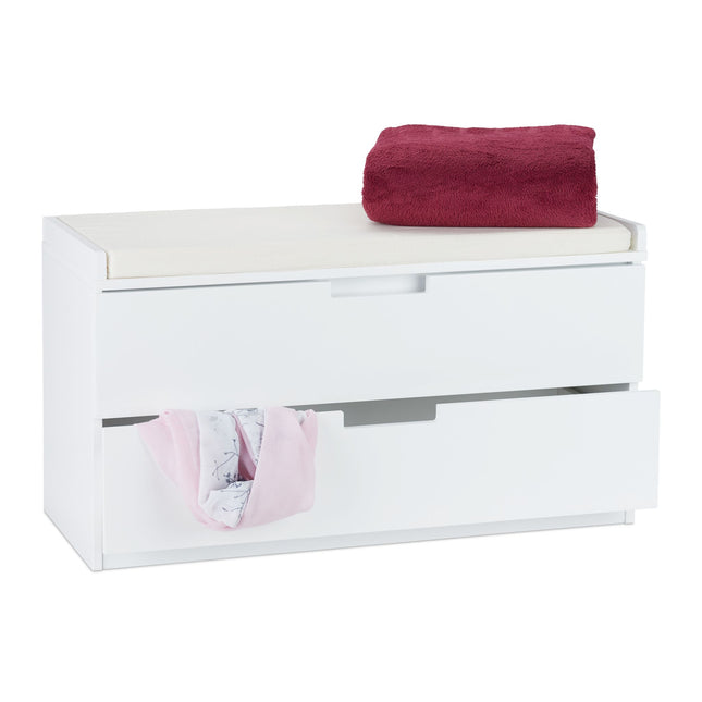 Bench with 2 drawers