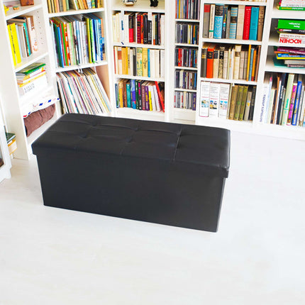 Sitzbank mit Stauraum aus Kunstleder