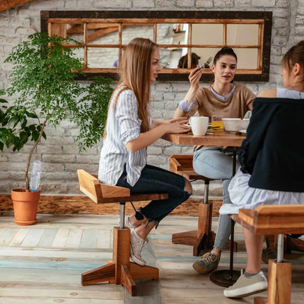 Zahnuté hliněné kužely, sada 4 ks