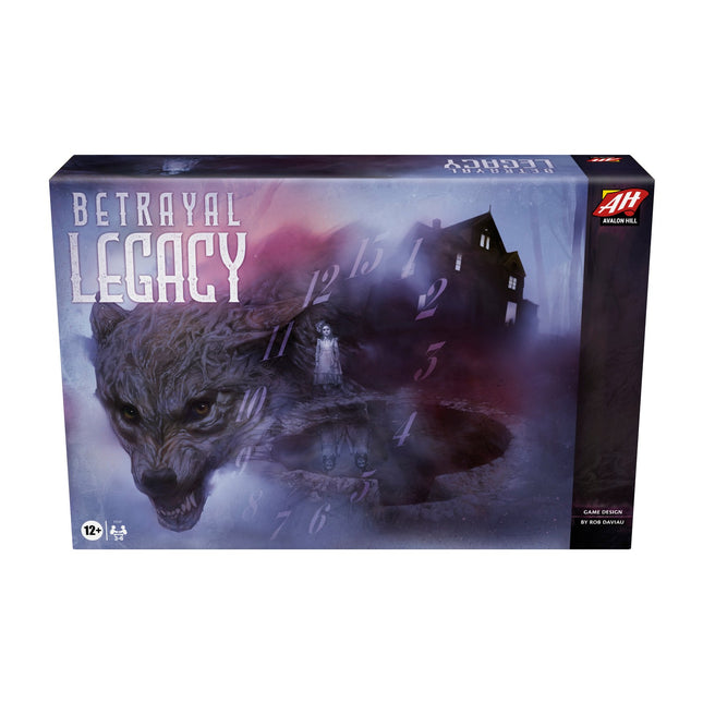 Betrayal at House of the Legacy: strategická desková hra pro 3-7 hráčů