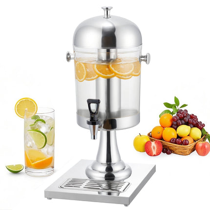 Beverage Dispenser 8L With Spigot and Ice Chamber