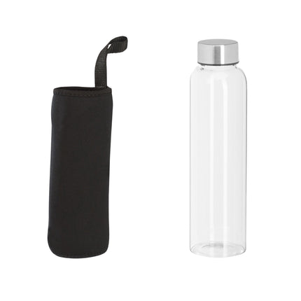 Skleněná láhev na nápoje 500 ml, sada 6 ks