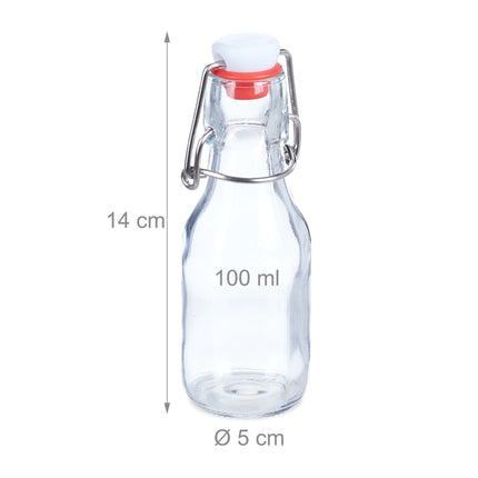 Lahve s patentním uzávěrem 100 ml, 24 ks