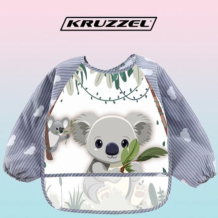 Bryndák/zástěra s rukávy Kruzzel 22255