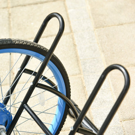 Bike rack - metal black 60x54x57, assembly required