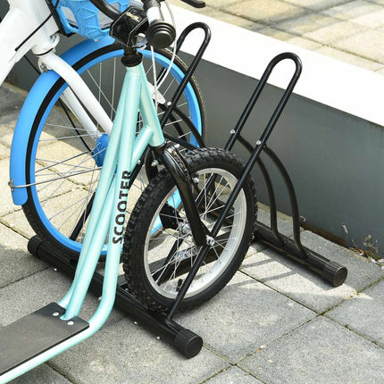 Bike rack - metal black 60x54x57, assembly required