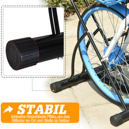 Bike rack - metal black 60x54x57, assembly required