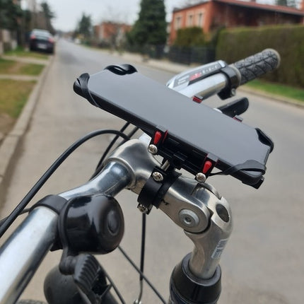 Držák telefonu na kolo s gumovým páskem U18313