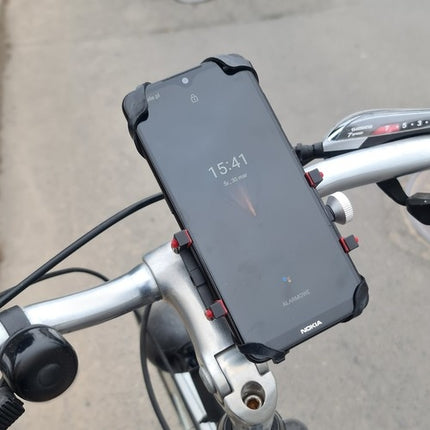 Držák telefonu na kolo s gumovým páskem U18313