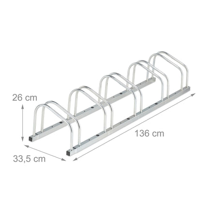 Fahrradständer für 5 Fahrräder