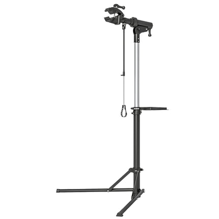 Bicycle repair stand, foldable & 360° rotatable for all bicycles