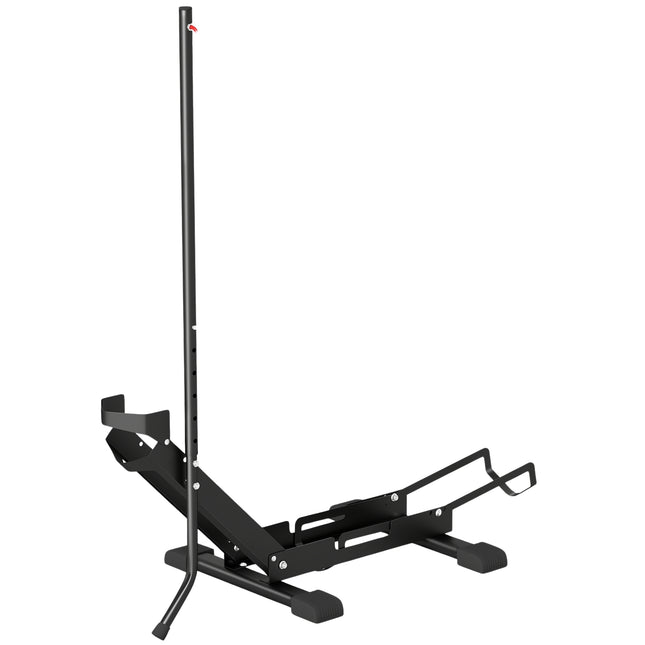 Bicycle stand for bicycles steel bicycle holder with 80 mm tire width 75 x 41 x 81H cm black