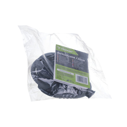 Bike Lock 120cm, 13.5mm Cable, Combination Security