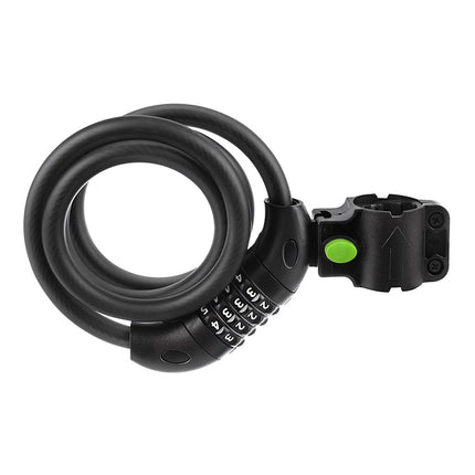 Bike Lock 120cm, 13.5mm Cable, Combination Security