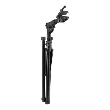 Bike Repair Stand, 85 lb, Adjustable Height, Tool Tray
