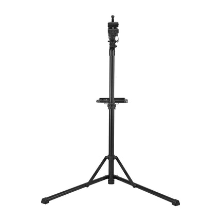 Bike Repair Stand, 85 lb, Adjustable Height, Tool Tray