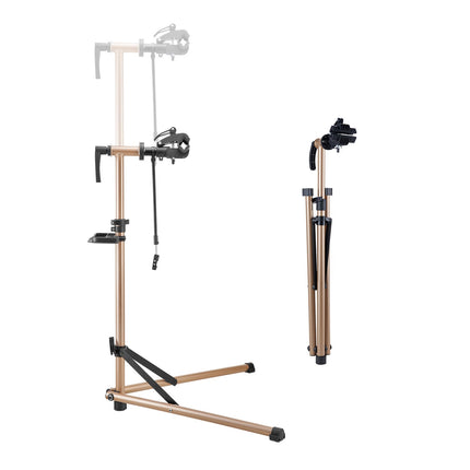 Bike Repair Stand, 88 lb Capacity, Adjustable Height, Tray